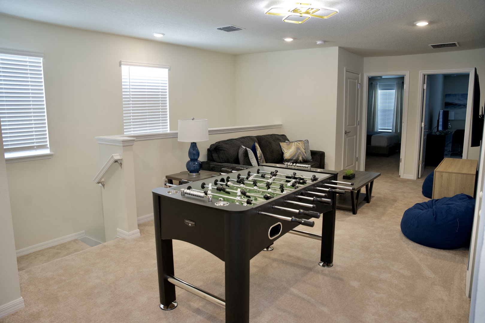 living space upstairs