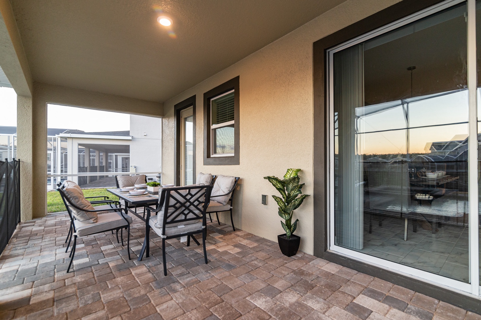 outdoor sitting area