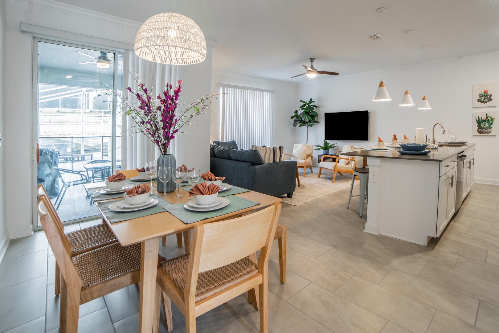 Dining Room + TV