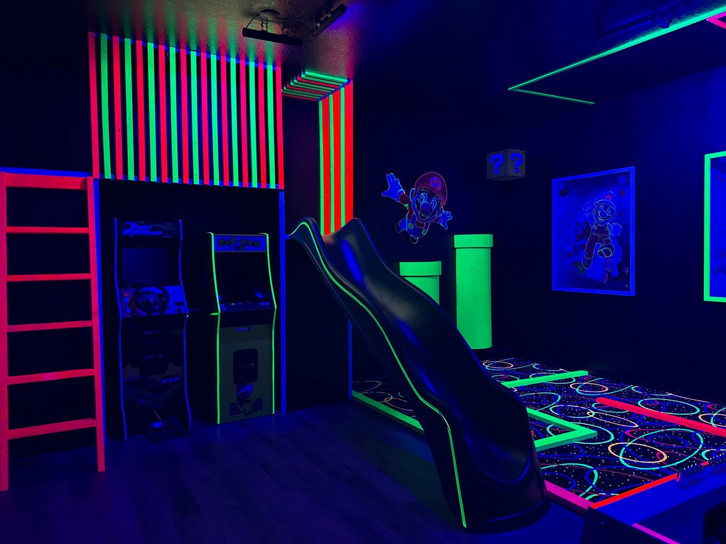 super mario themed room