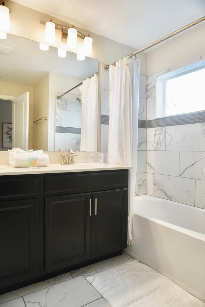 Master Bathroom with Tub