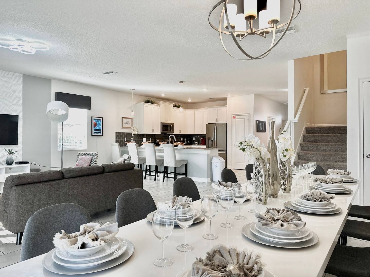 dining room / kitchen/ living room