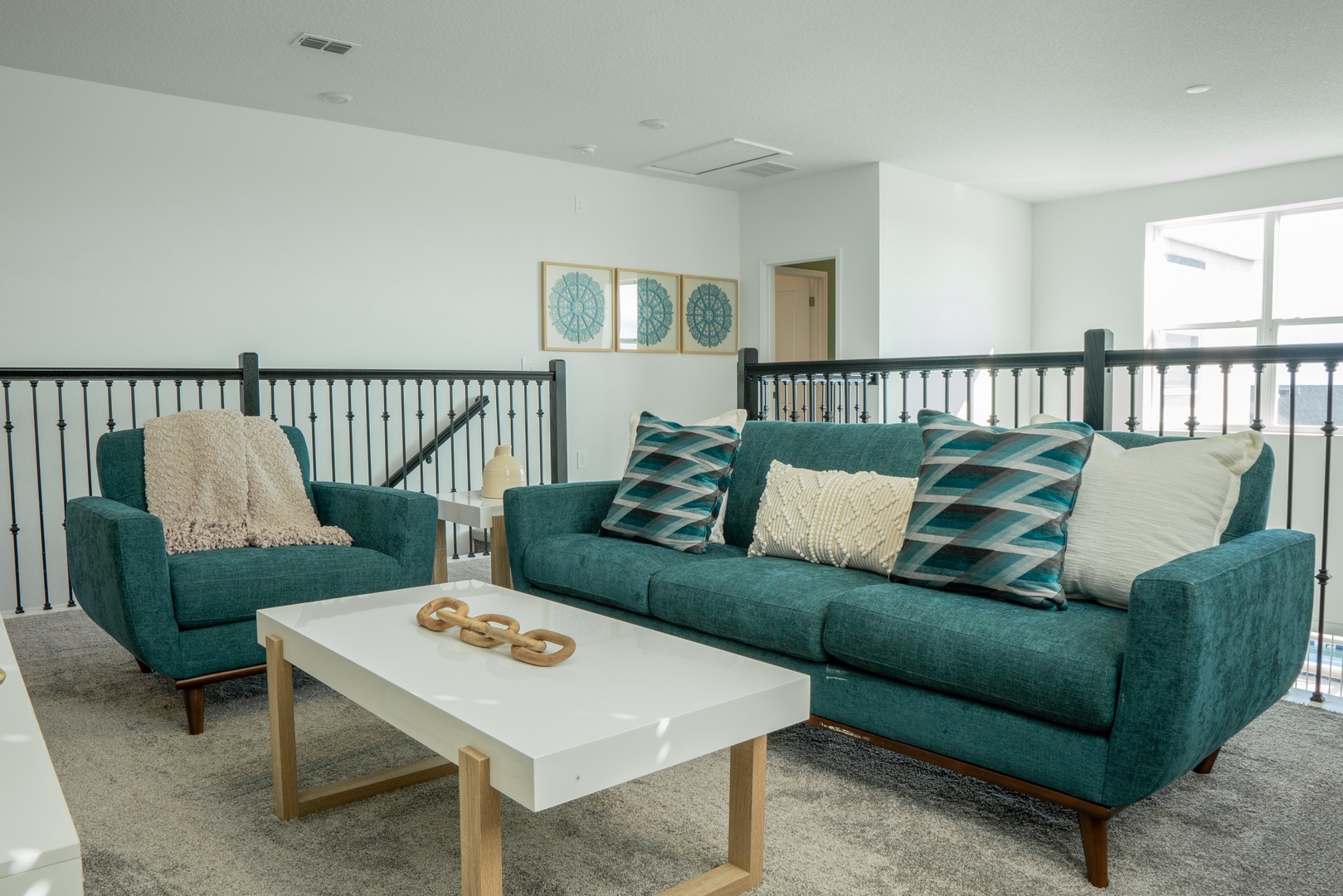 Upstairs living room