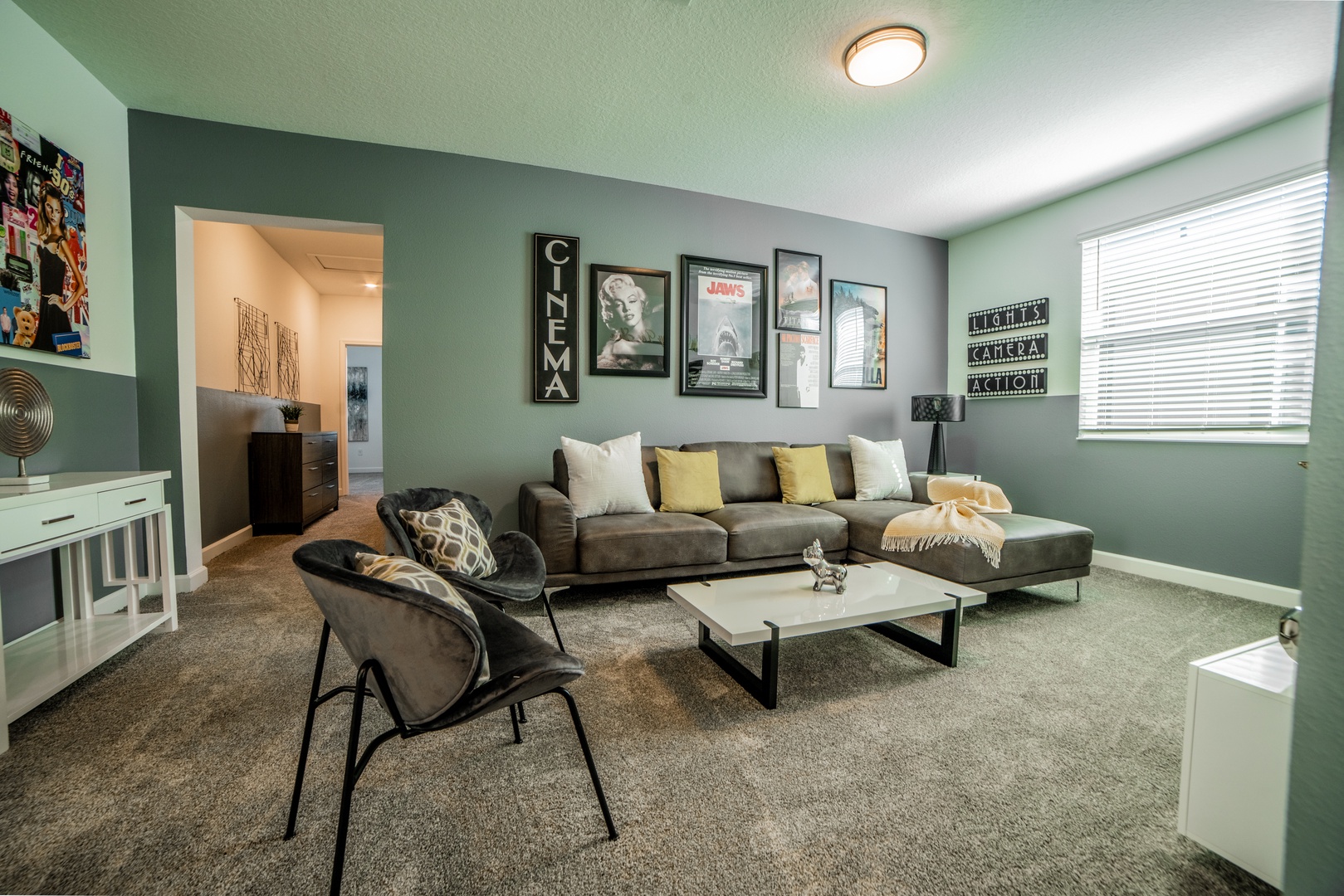 upstairs living room