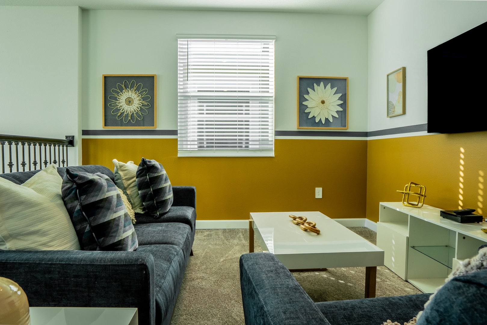 Upstairs living room