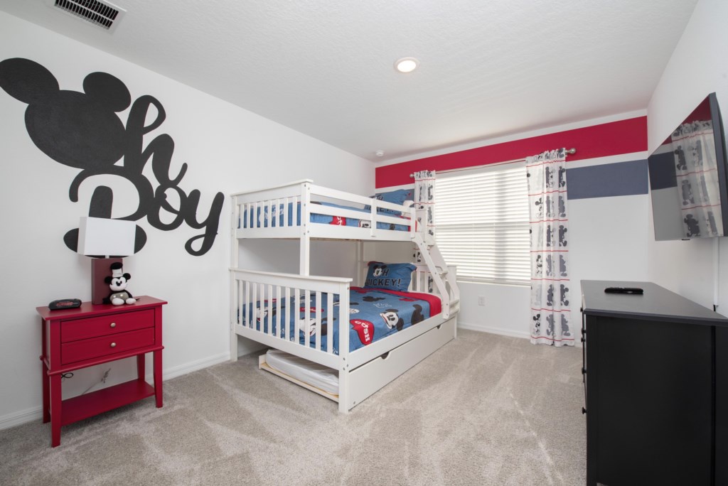 Room # 3 Full/ twin bunk