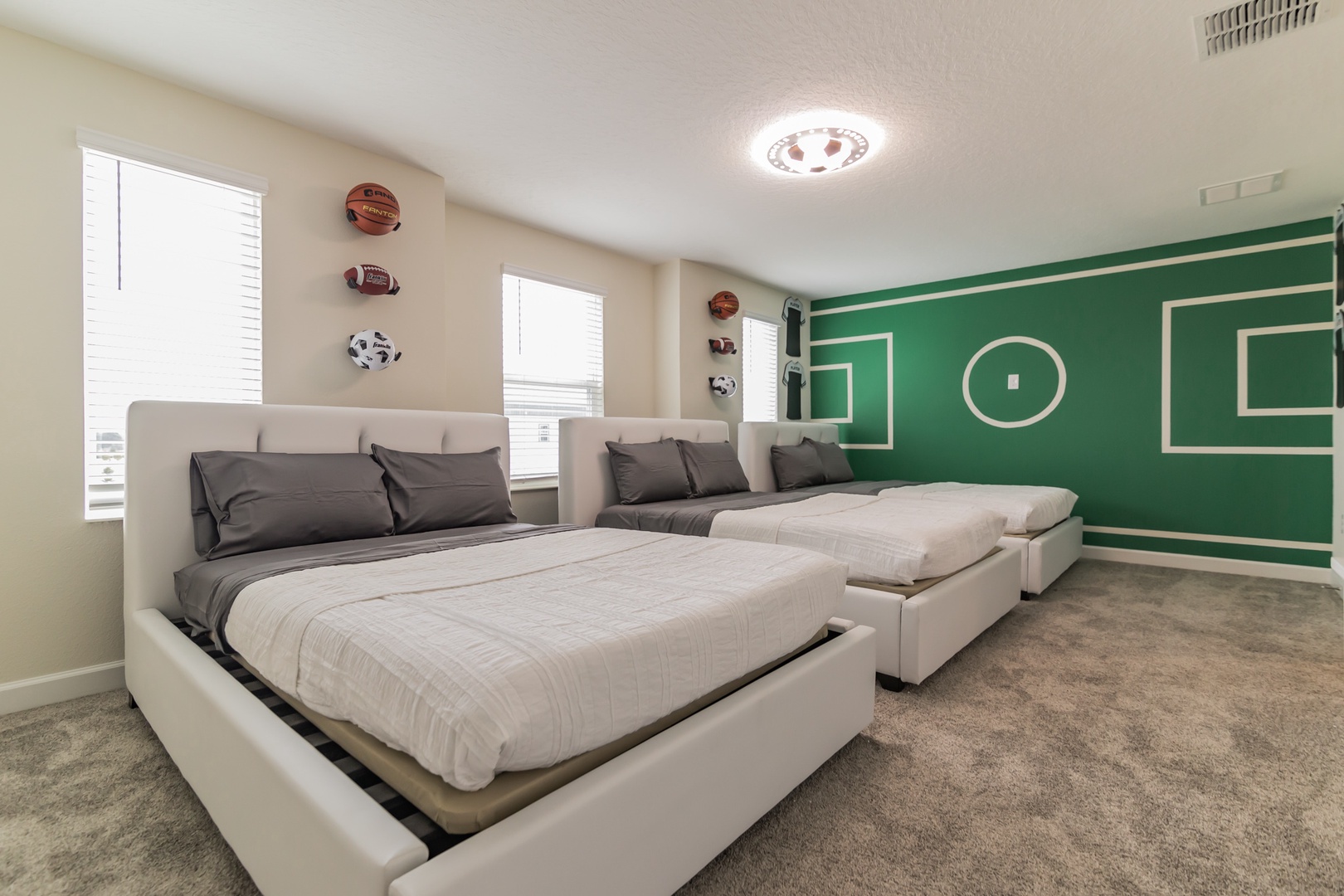 Room # 6  Full Beds (3) Upstairs