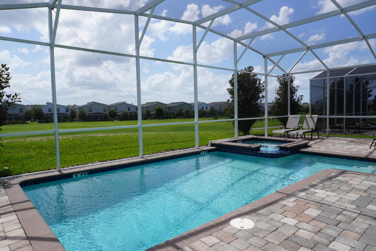Pet Friendly Pool/Spa Home Minutes from Disney 355