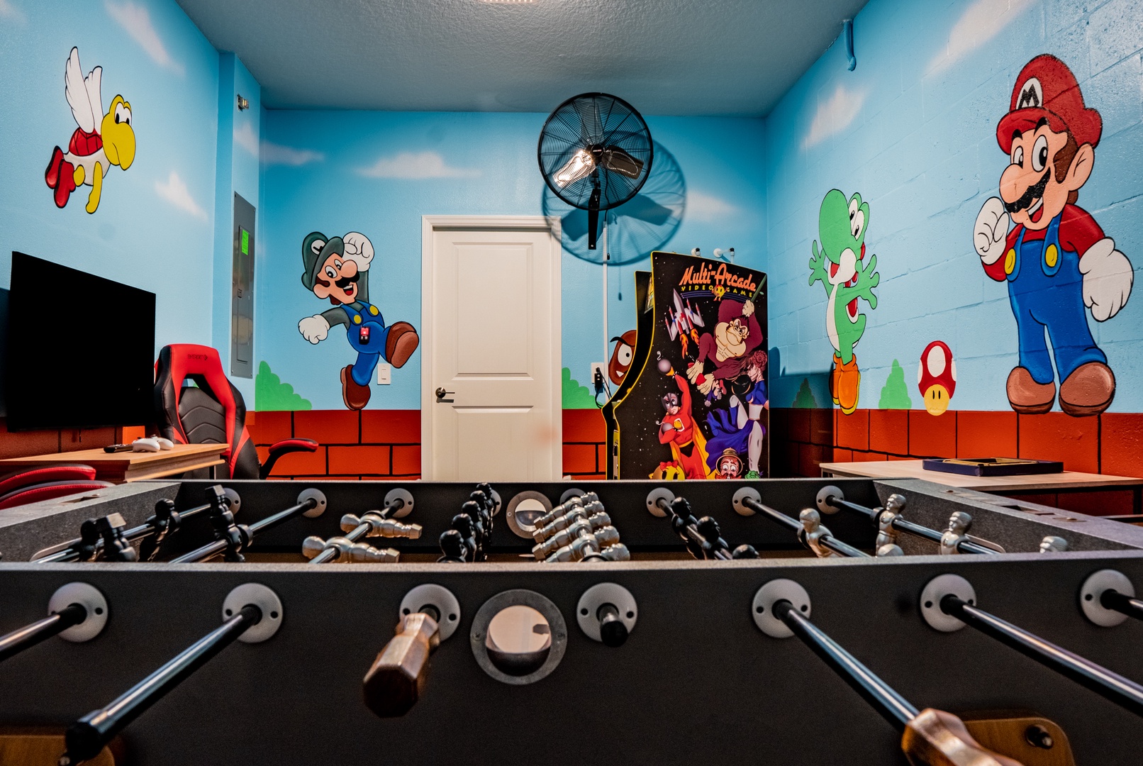 converted gameroom