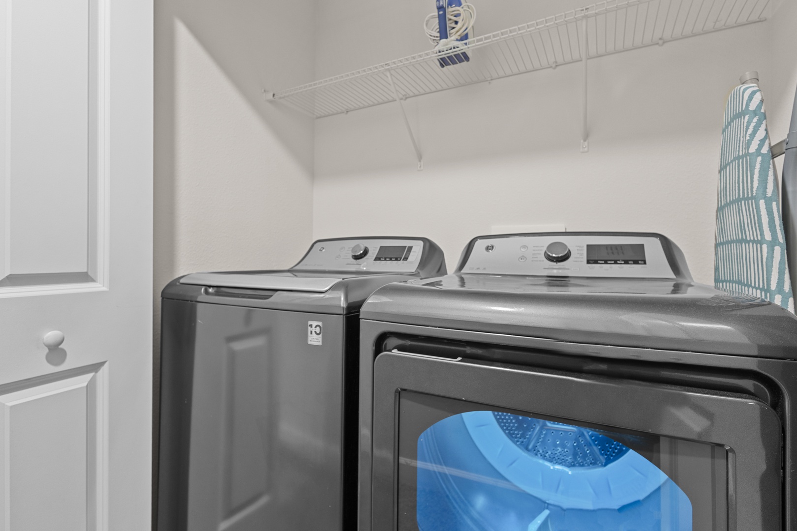 Your own private laundry room makes long stays effortless—wash and dry at your convenience.