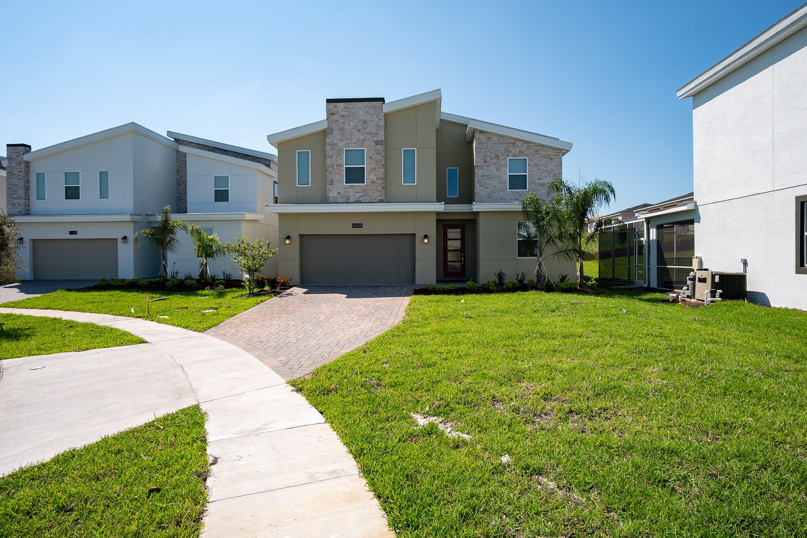 front area of the home