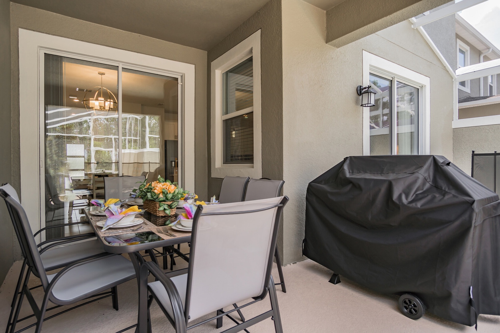 Patio dining table