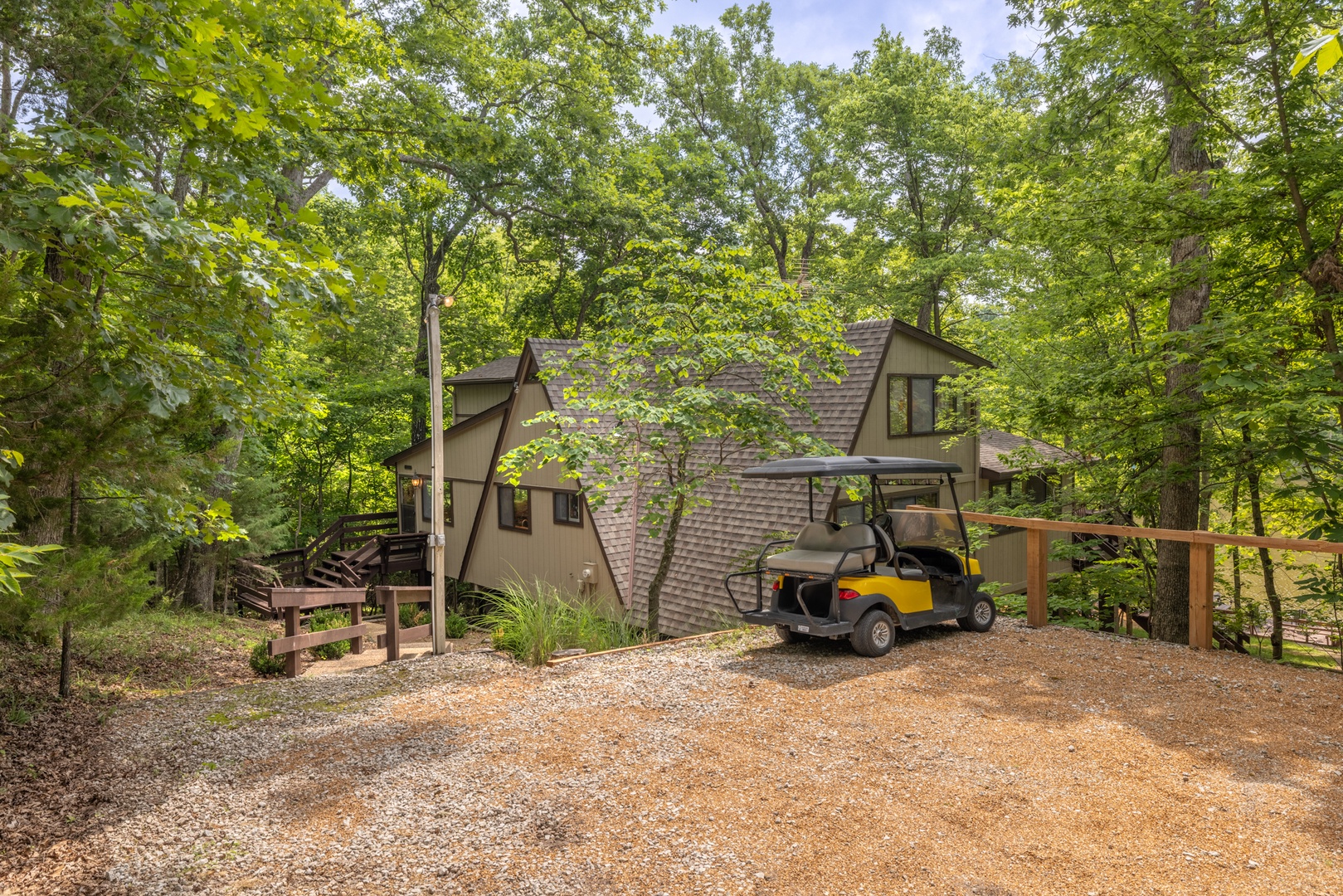 **Golf cart not available for guest use**