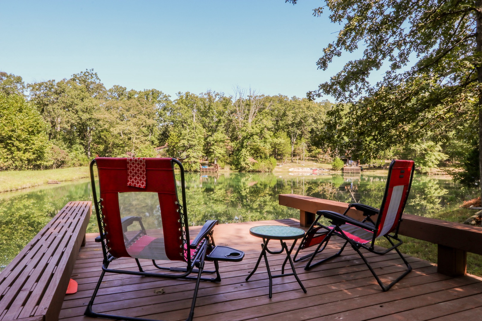 Private Lakeside Dock!