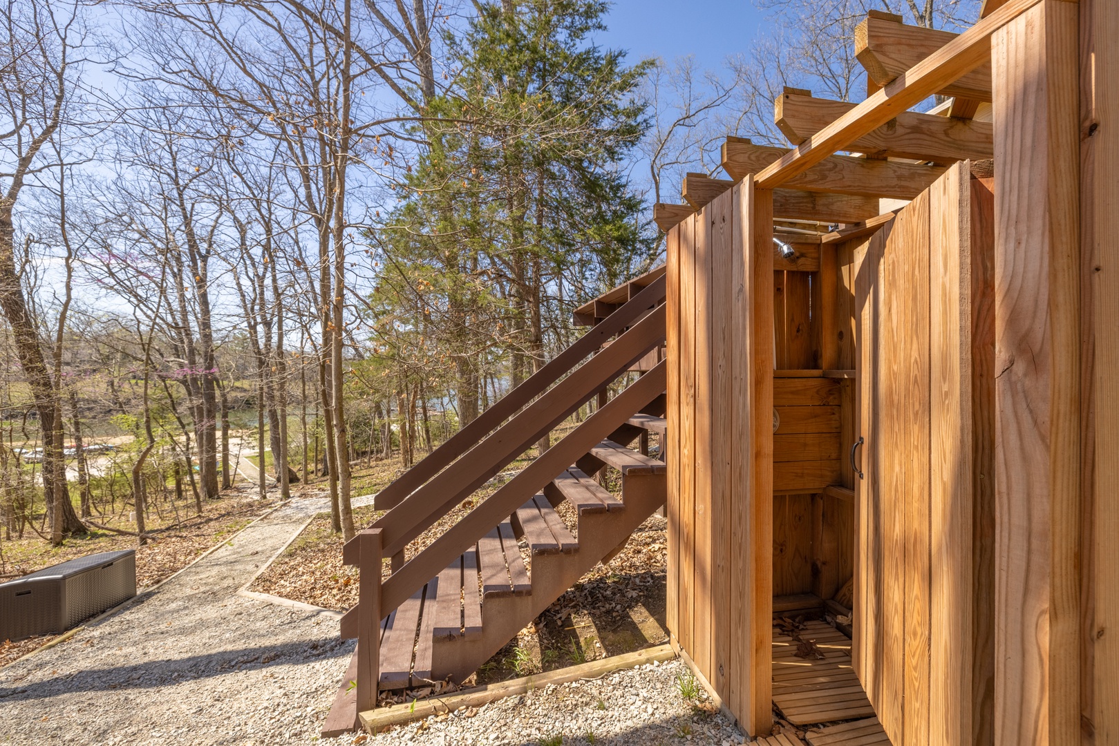 Outdoor shower