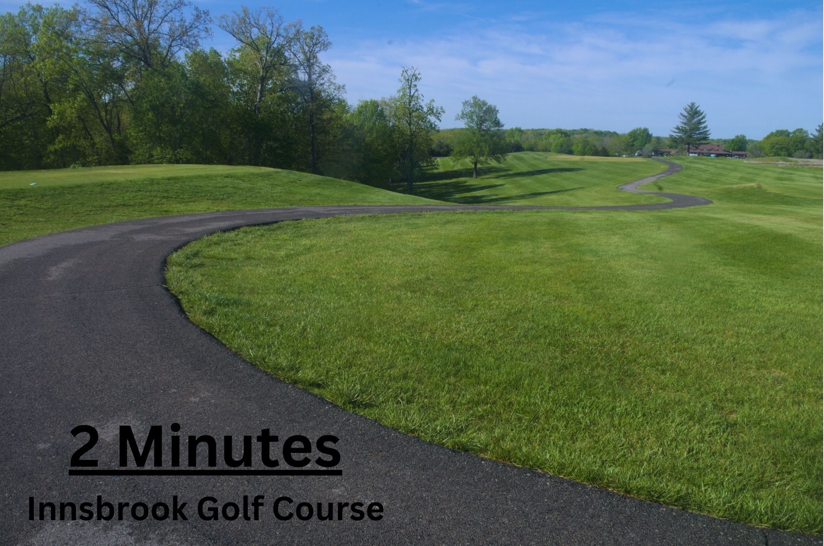 The Innsbrook golf course is a beautiful, well manicured escape!