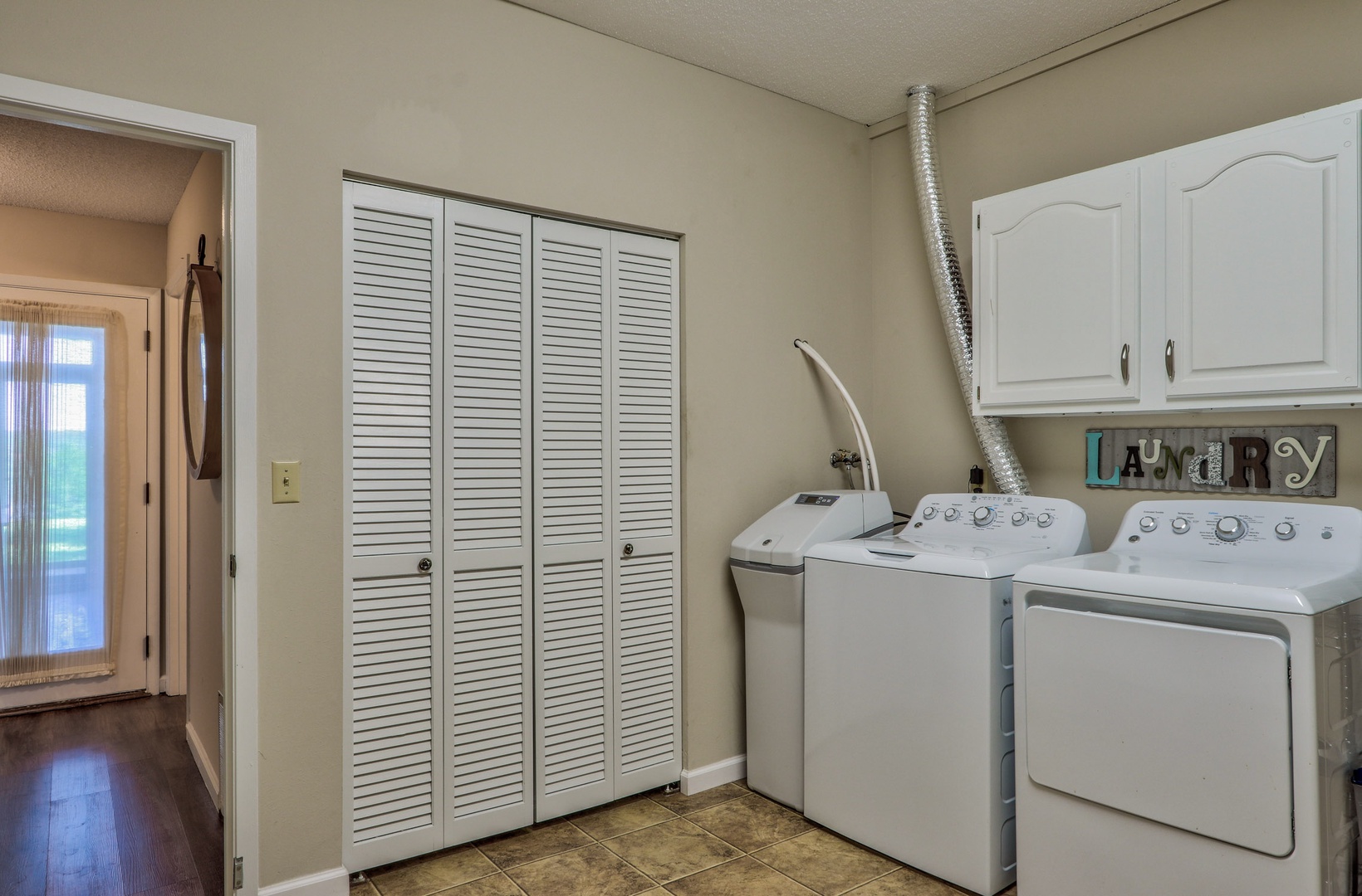 Washer and dryer in the unit