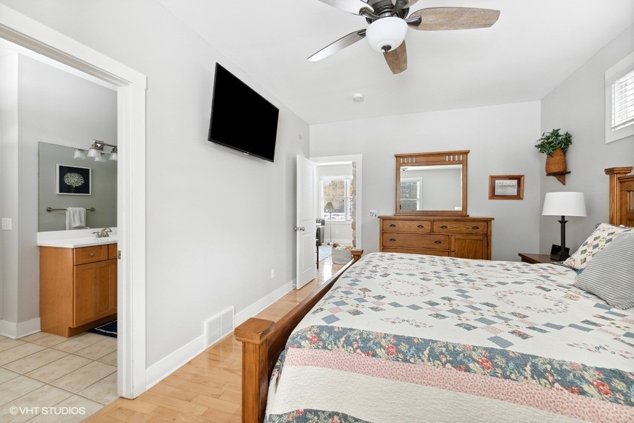 Enjoy the privacy and comfort of our spacious and cozy primary bedroom.