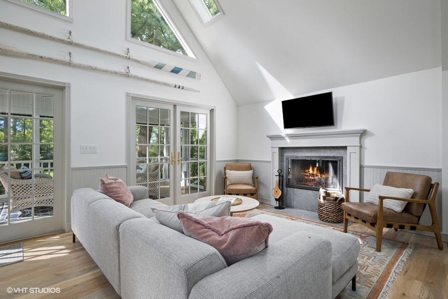 Bright, airy and open spaces immediately sets the tone for relaxation.