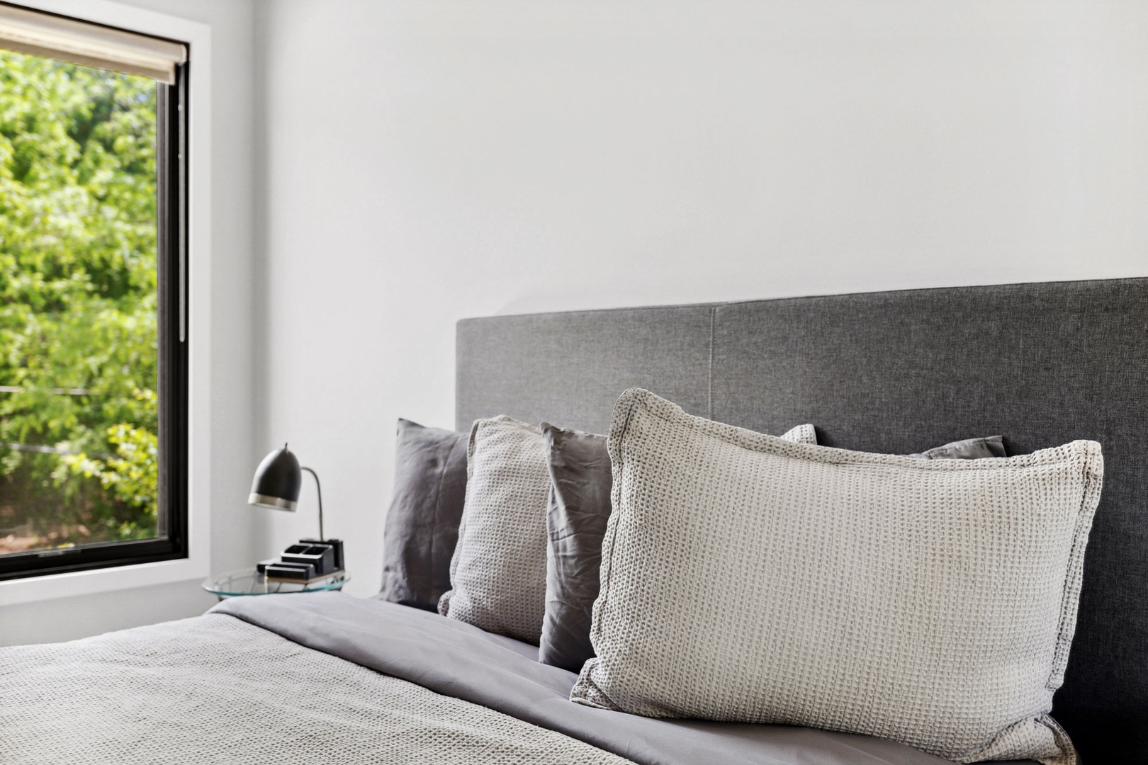 Rest easy with our luxe bedding in every room.