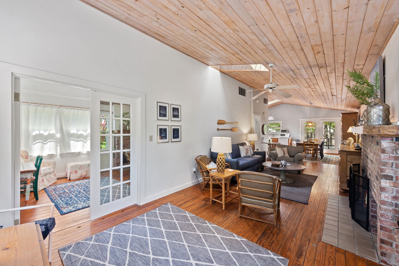 This cozy space will be the heart of your vacation home-away-from-home.