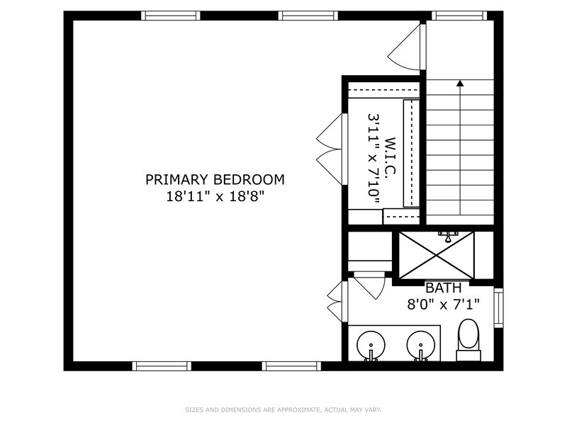 Casi Cielo's 2nd floor layout.