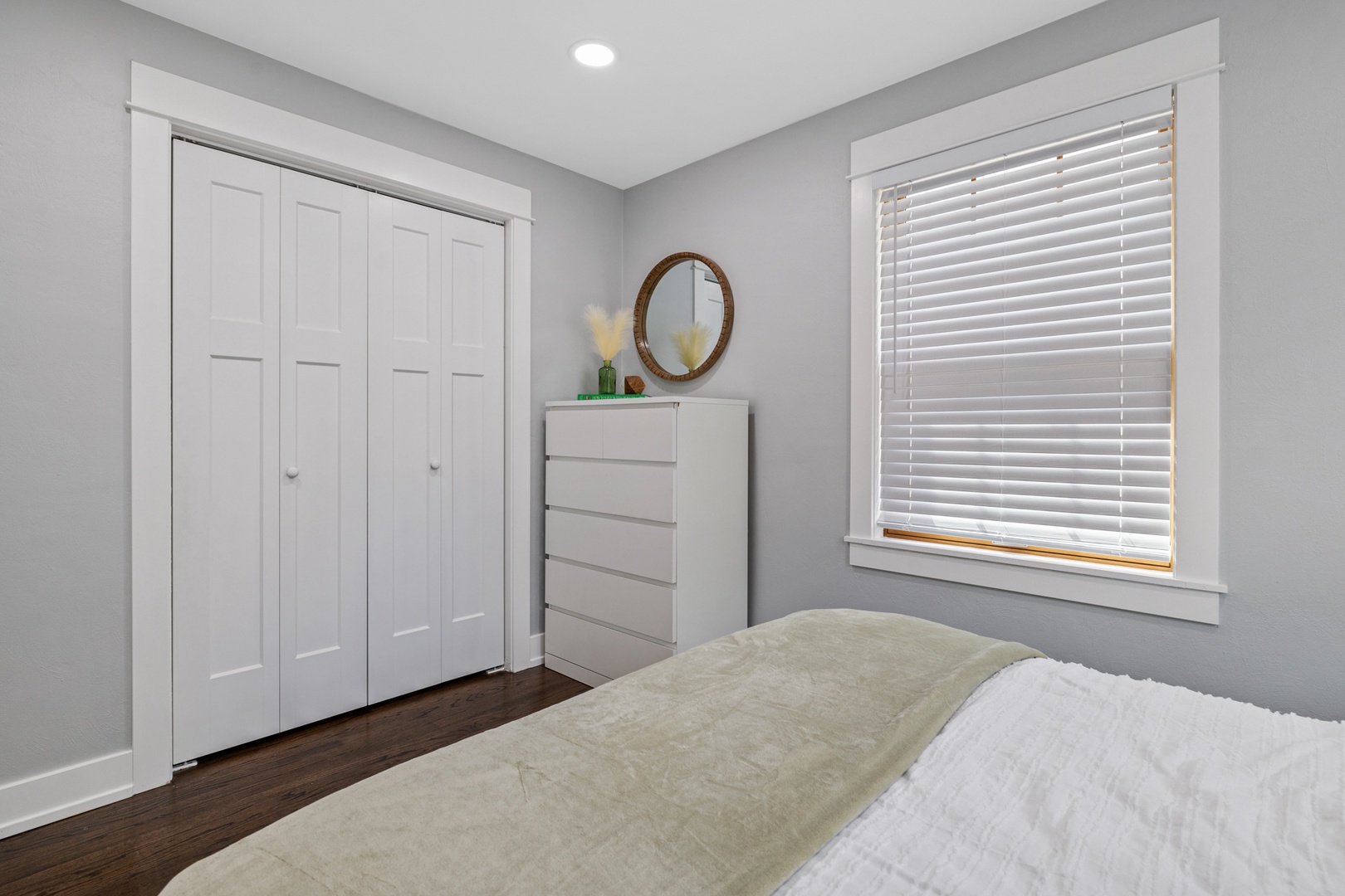 All bedrooms have great storage options.