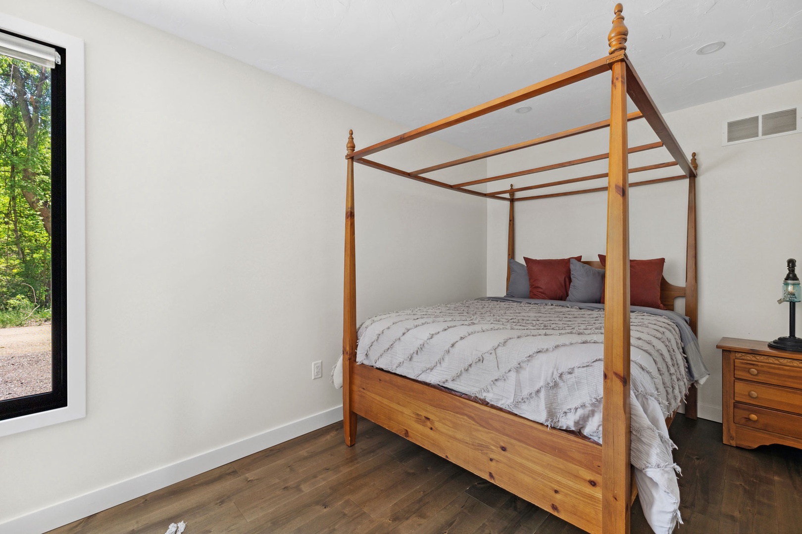 The perfect sanctuary for a restful night’s sleep after a full day of exploring.