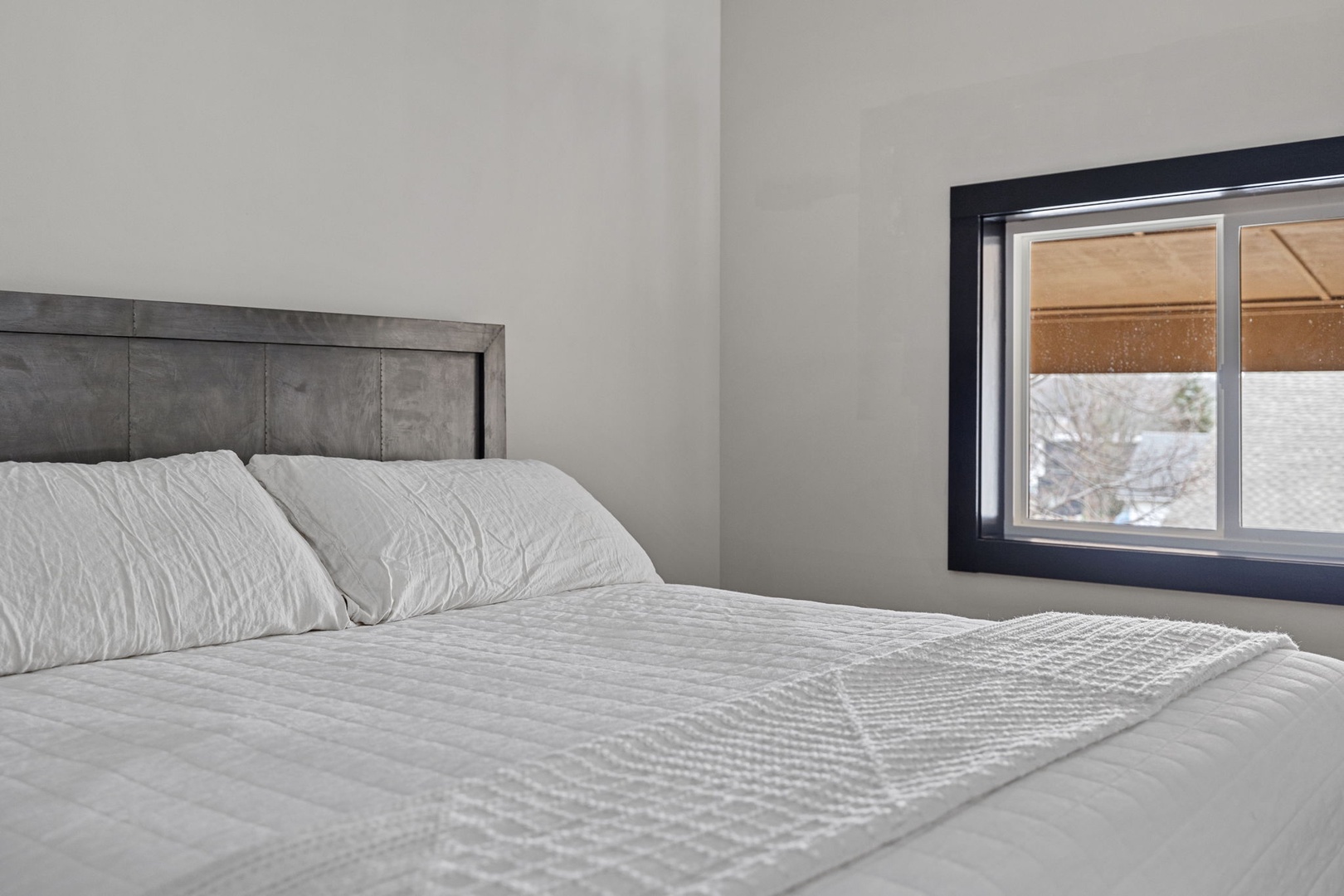Our commitment to excellence includes use of only top-quality bedding + linens.