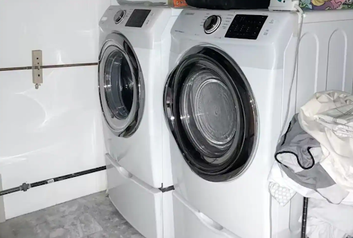 A top-quality washer and dryer for all your and your guests' laundering needs.