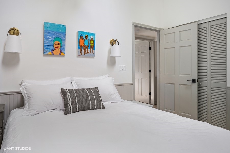 The Songbird's 4 bedrooms are expertly styled with hotel-quality linens.