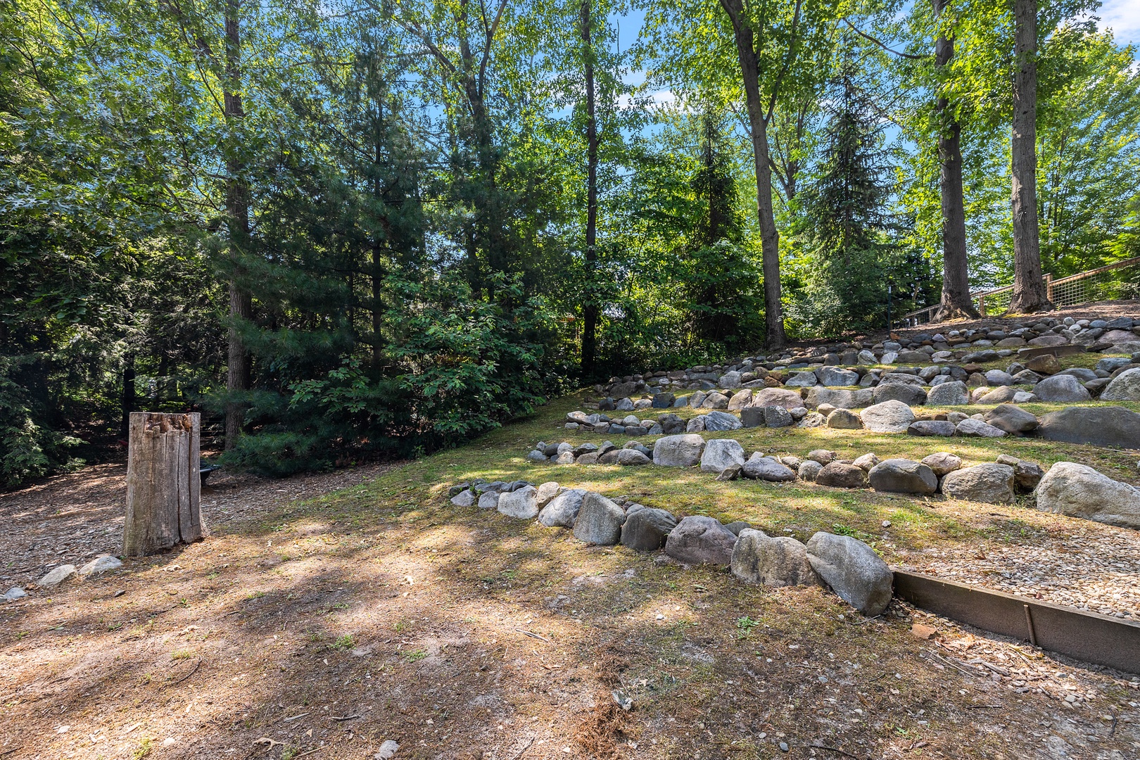 Camp Buffalo's community amphitheatre.