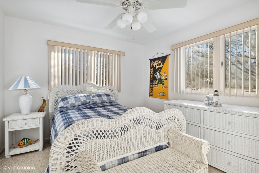 The plush bed, premium linens, and ample storage make this room inviting and comfortable.