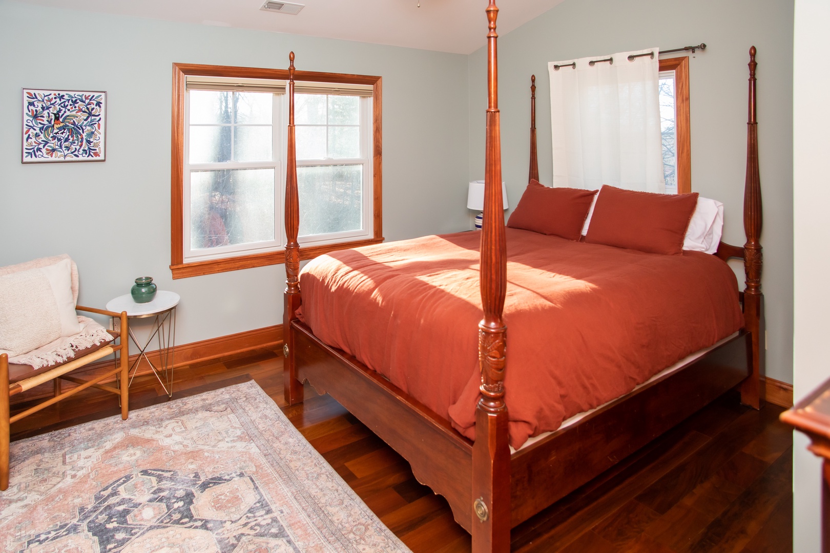 Classic style and comfort can be found in all six bedrooms.