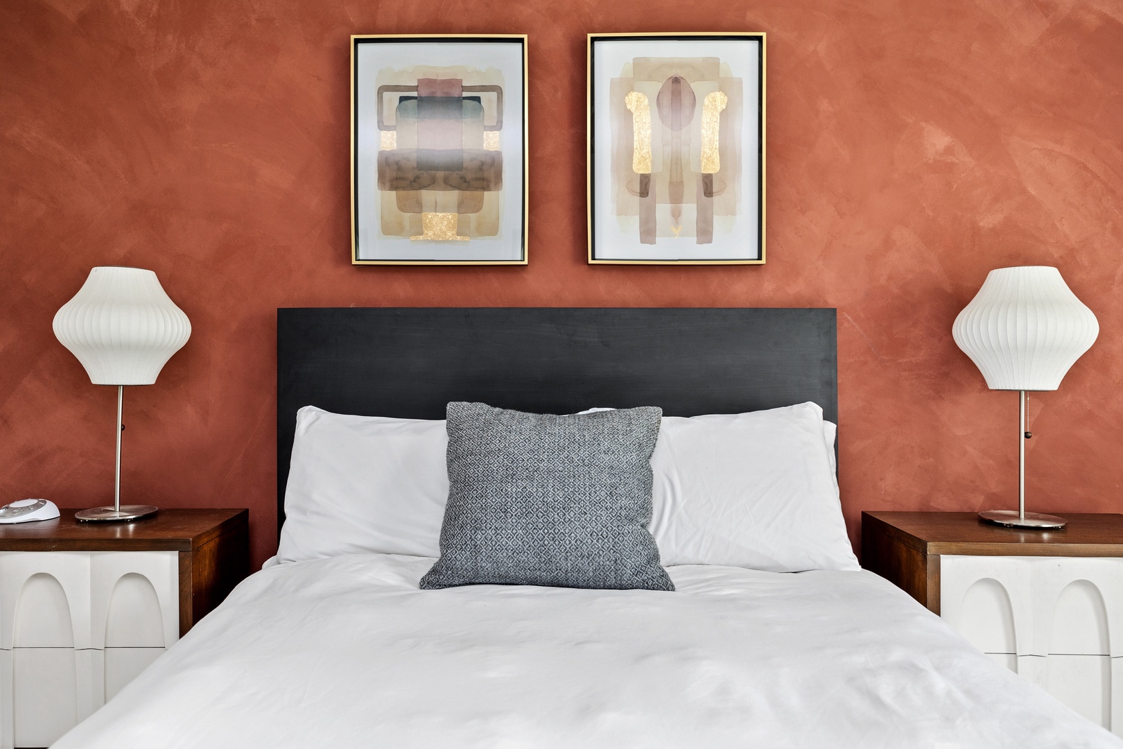 Retreat to the tranquil haven of this cozy bedroom.