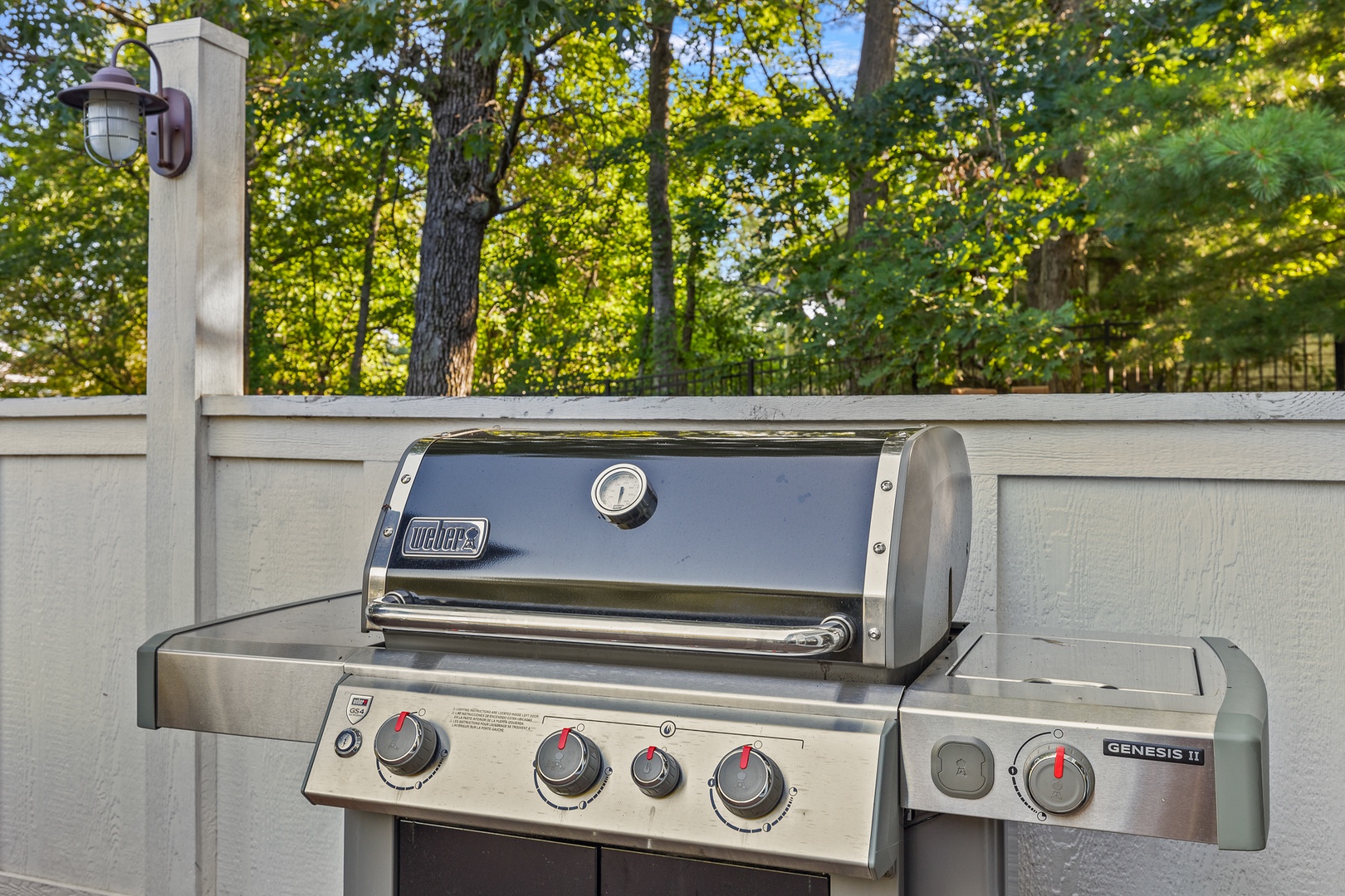 Steaks, hot dogs, or hamburgers - our grill is ready for whatever is on the menu.