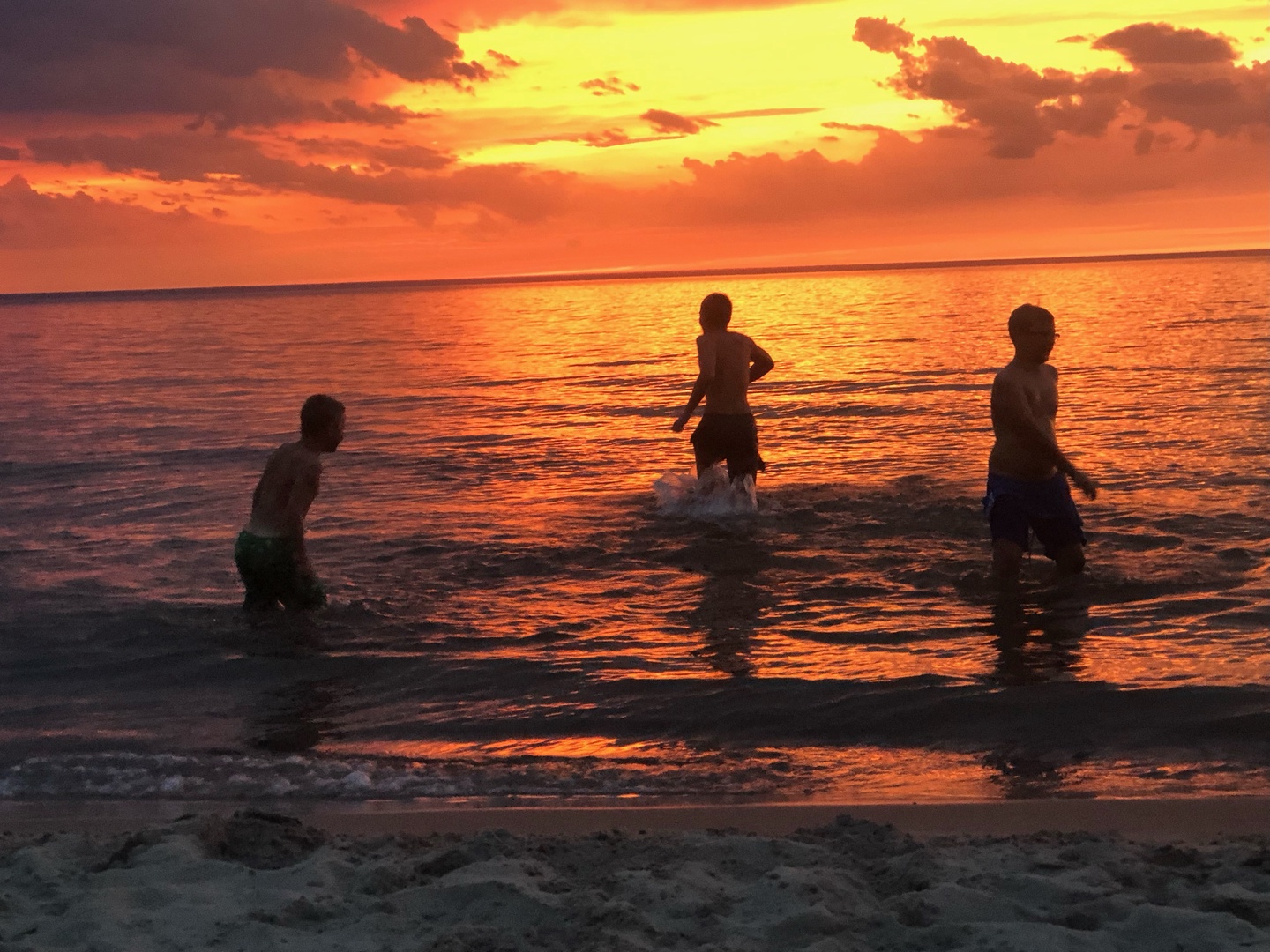 Lake Michigan beaches are 5 minutes away.