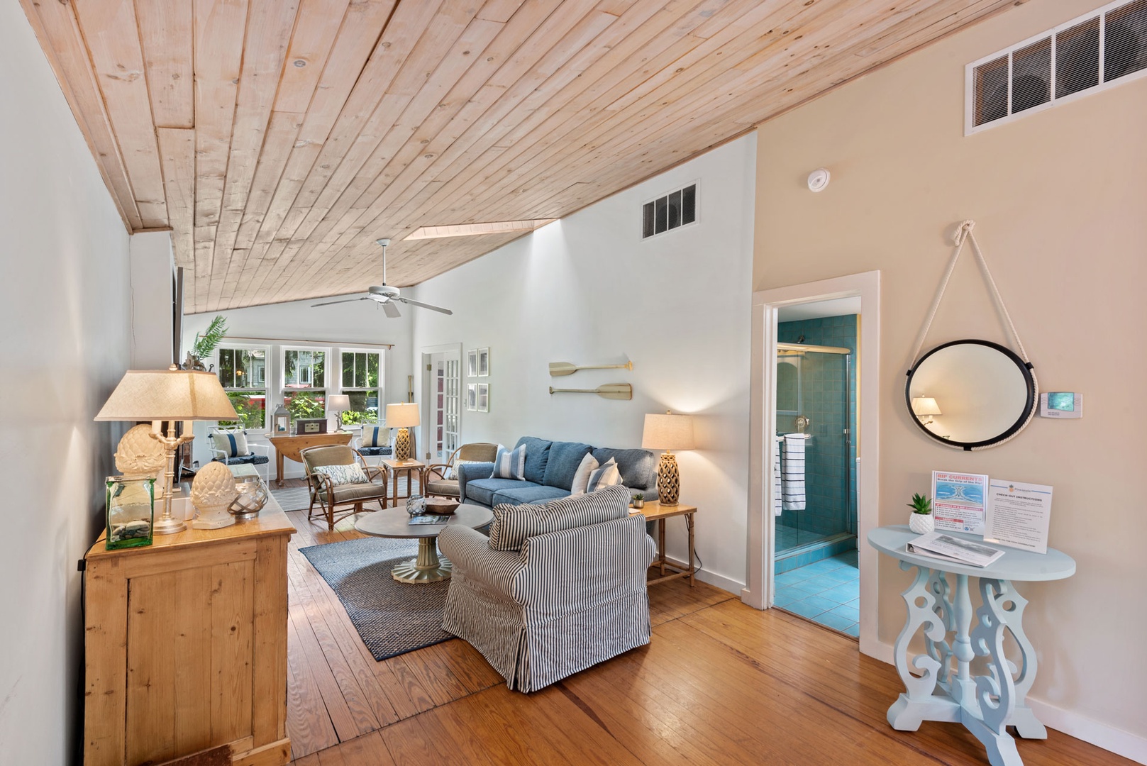 The perfect spot for unwinding after a fun-filled day at the beach.