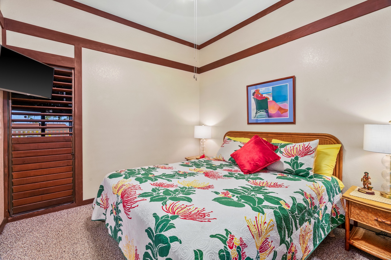 Island comfort inspired by the red lehua blossom