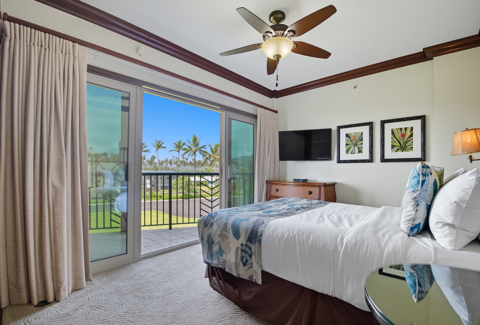 Your own slice of the island – Unwind on a secluded lanai just off your bedroom, where ocean air and tropical peace greet you every day
