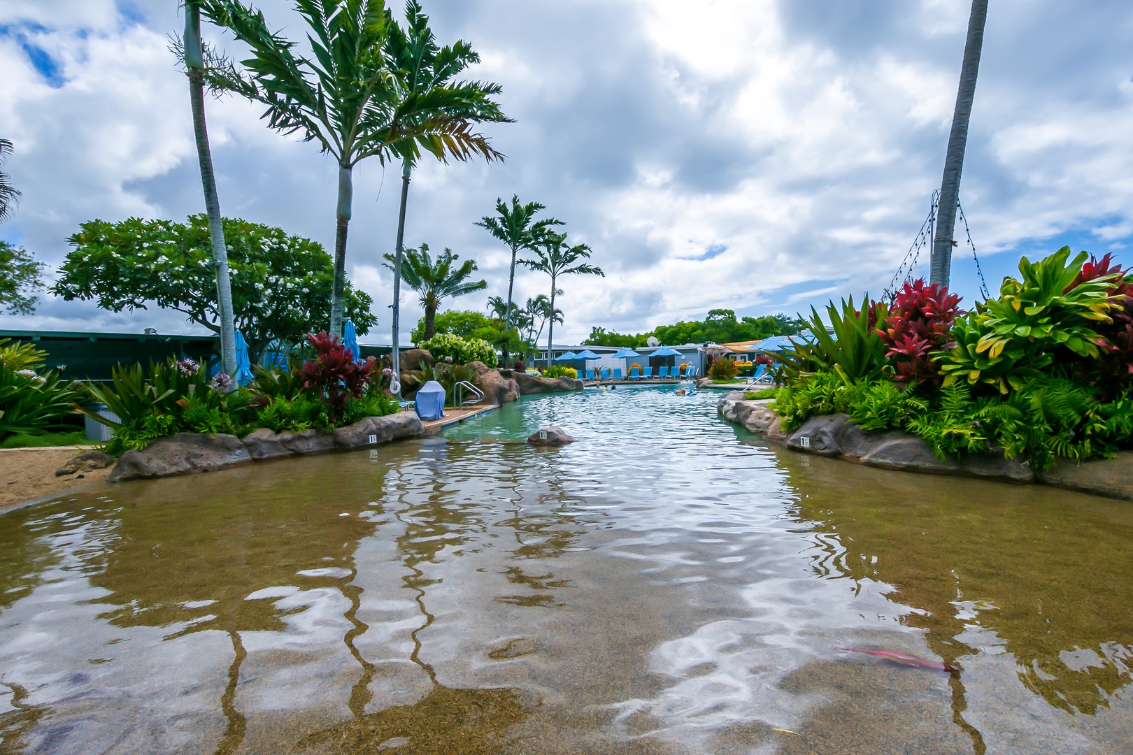 Sandy Bottom Section of Pool