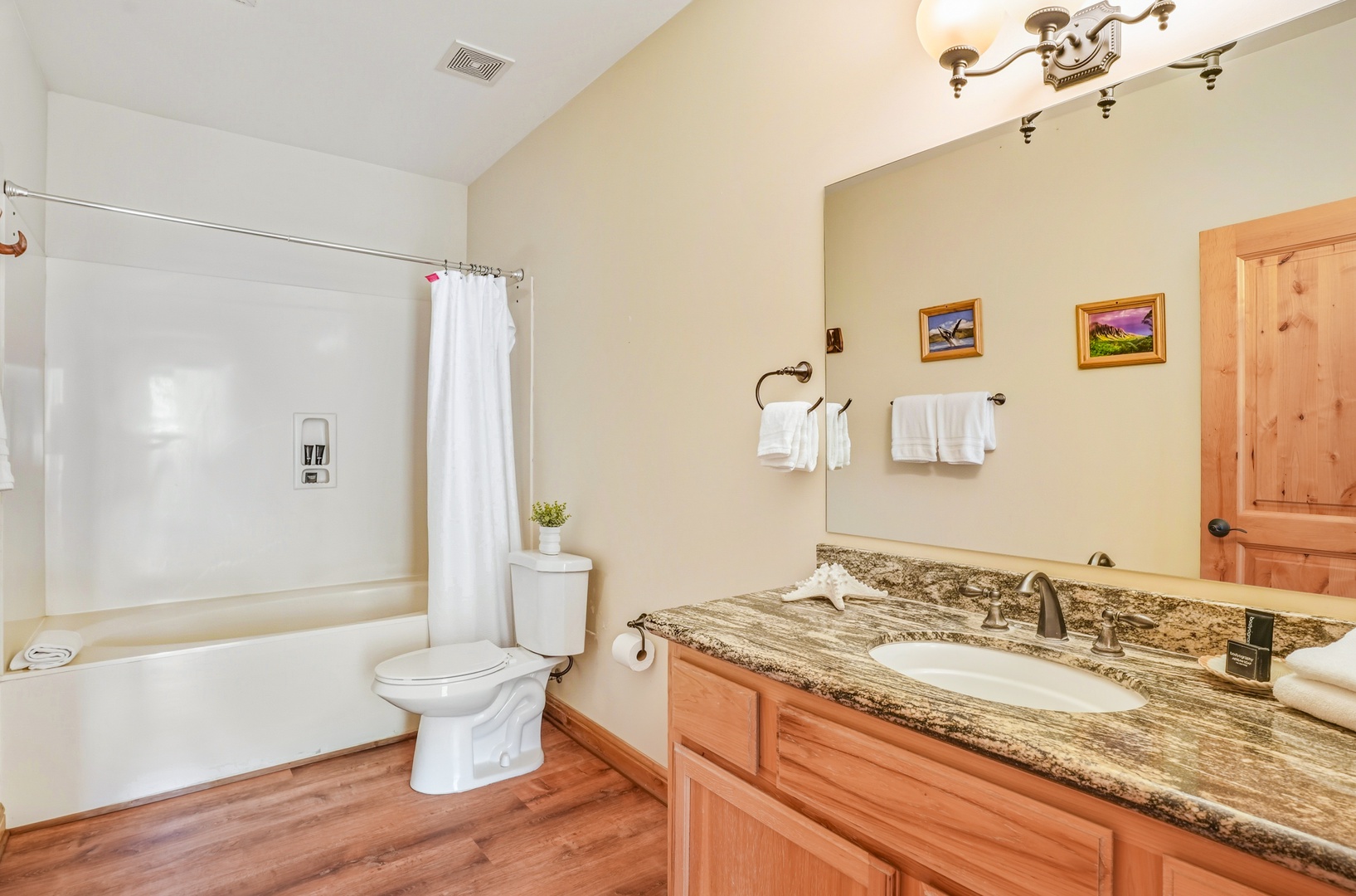 Upstairs Full Shared Bath