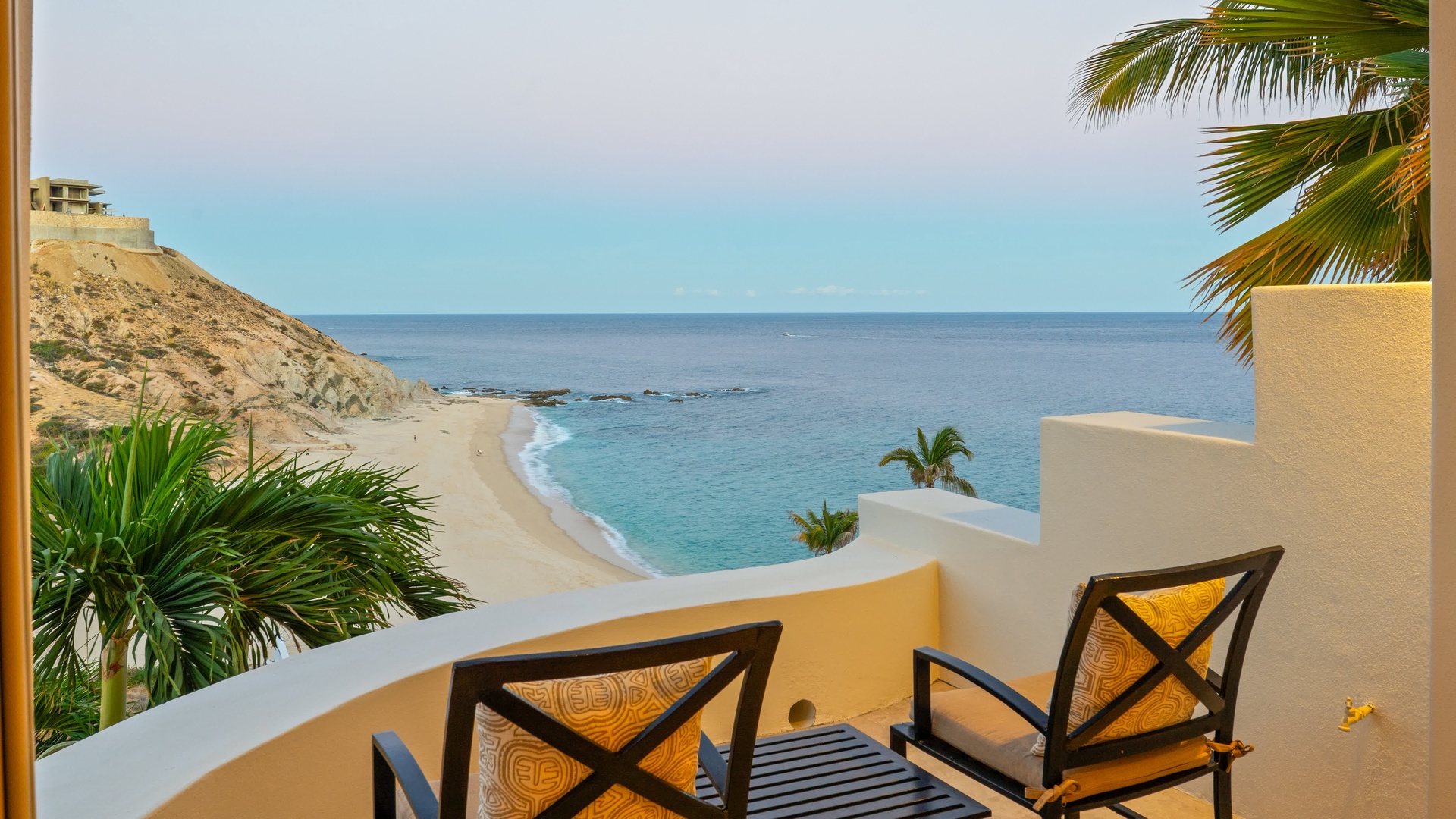 Wake up to stunning ocean views from your private balcony, where turquoise waters and pristine beach create the perfect backdrop for morning coffee.