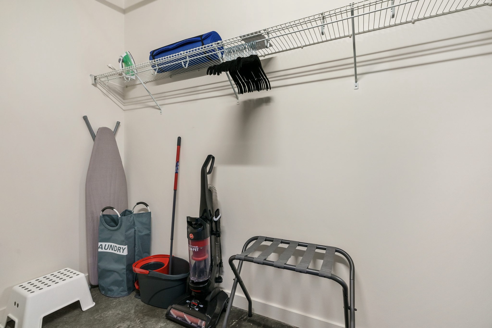 Get comfortable and stay organized with the spacious walk-in closet.