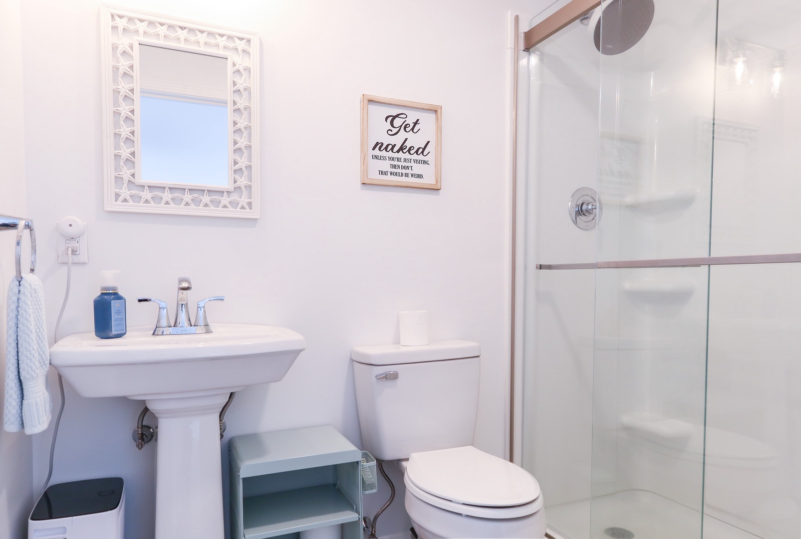 Freshen up in your bright, spotless bathroom—where every detail is thoughtfully designed for your comfort and peace of mind.