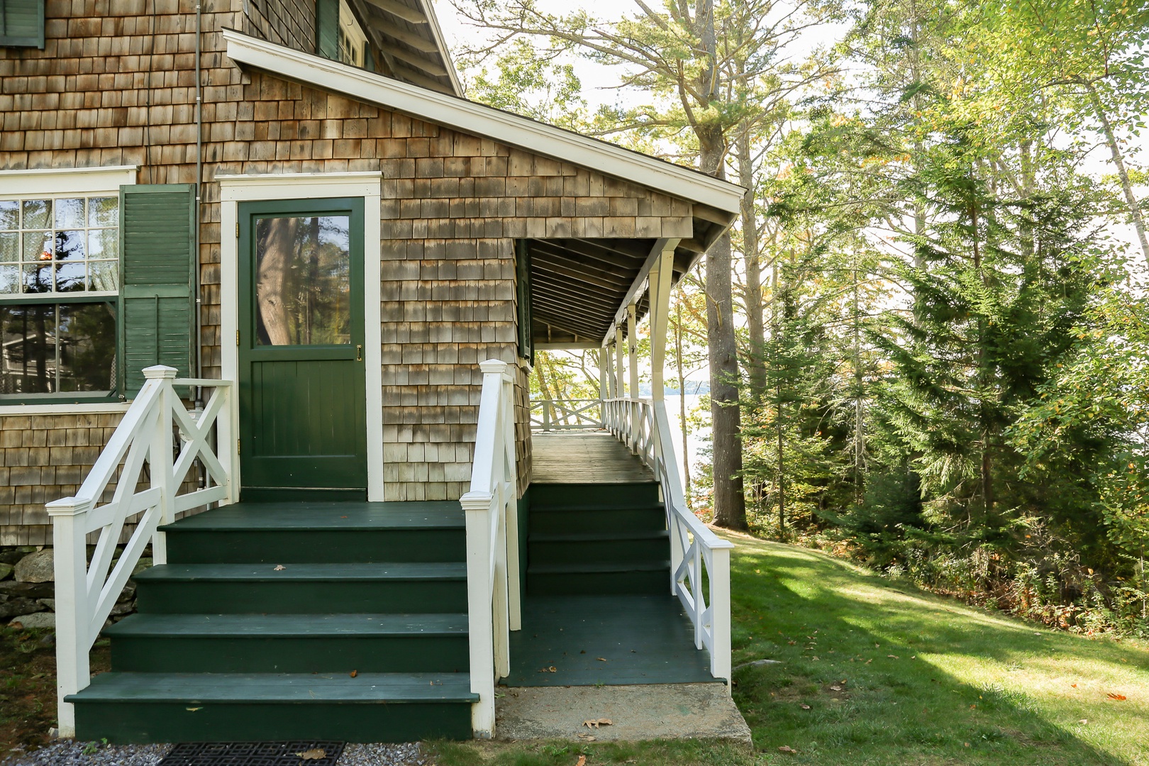 Entrance to Cottage.