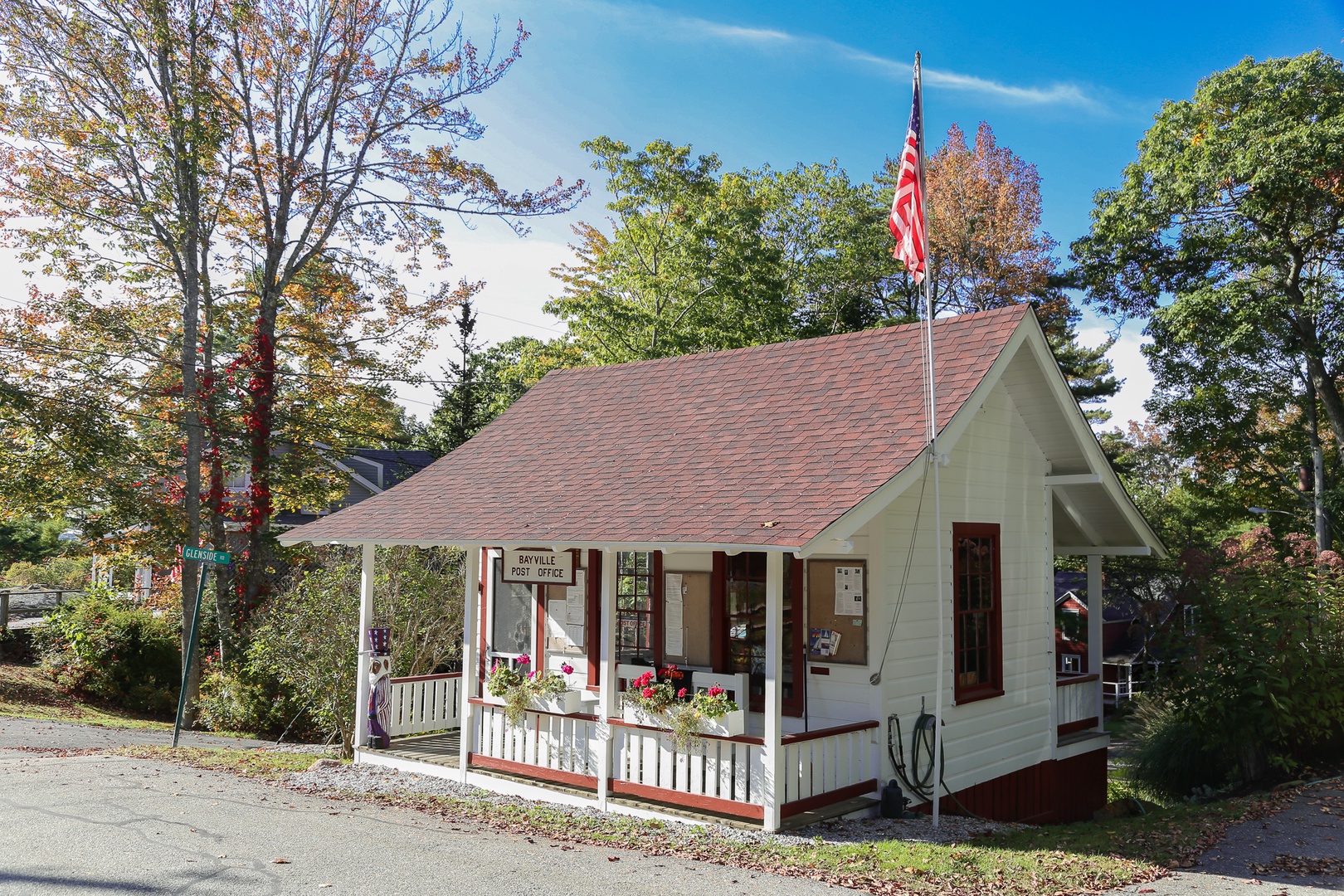 Local Bayville Post Office within walking distance from the cottage.