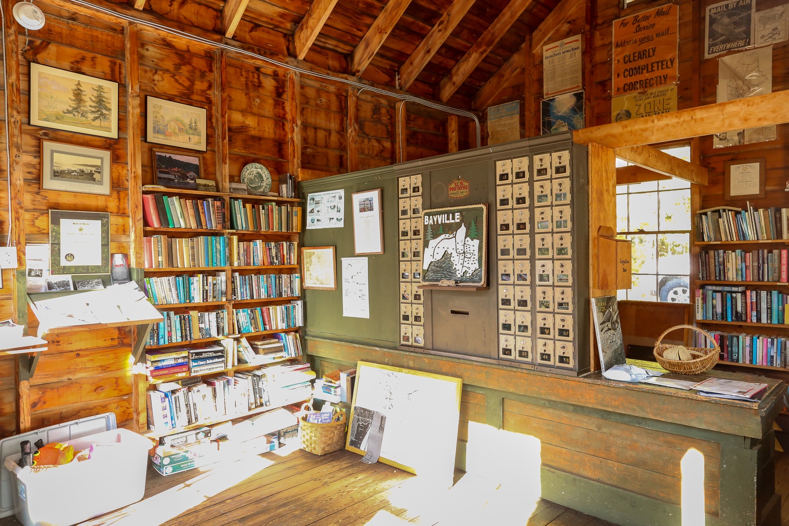 Walk to the local Bayville Post Office with rich history and charm.