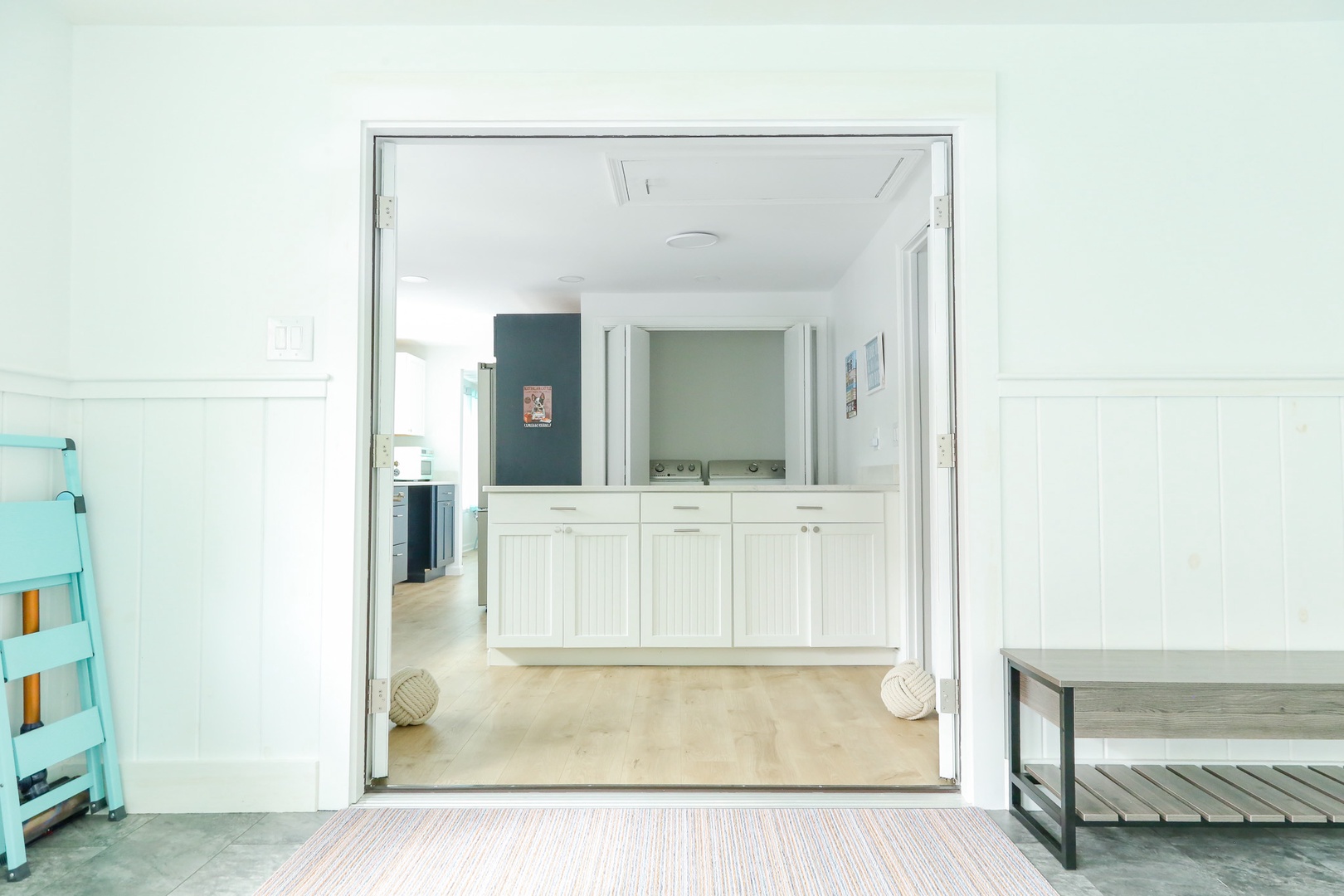 Step inside to find a bright, coastal-inspired interior and seamless flow into the open living spaces.