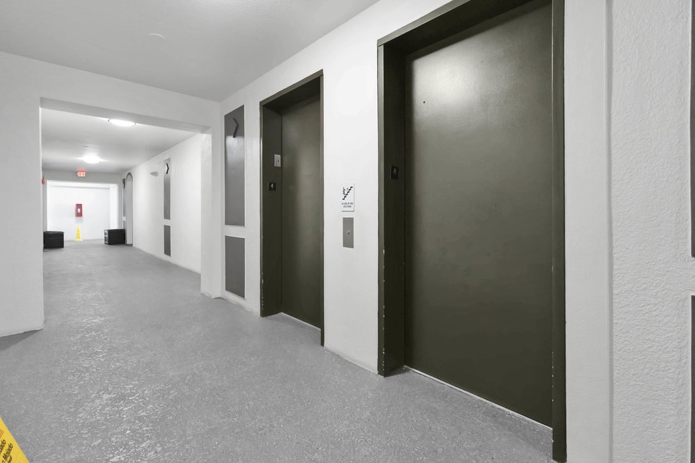 Modern elevators provide convenient access to your floor, making arrival and departure effortless during your stay.
